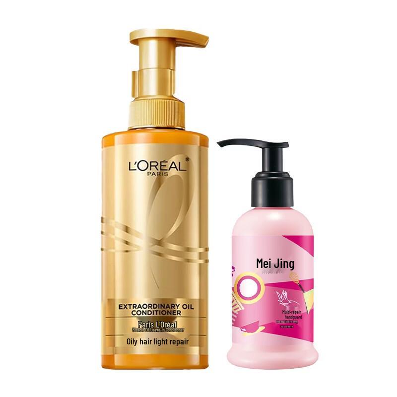 L Oreal Extraordinary Oil Hair Conditioner & Repair Hand Cream Bundle
