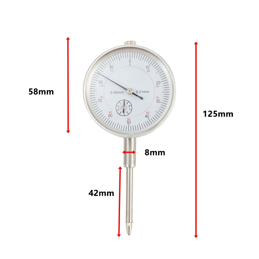 Precision Tool 0.01mm Accuracy Measurement Instrument Dial-Indicator Gauge