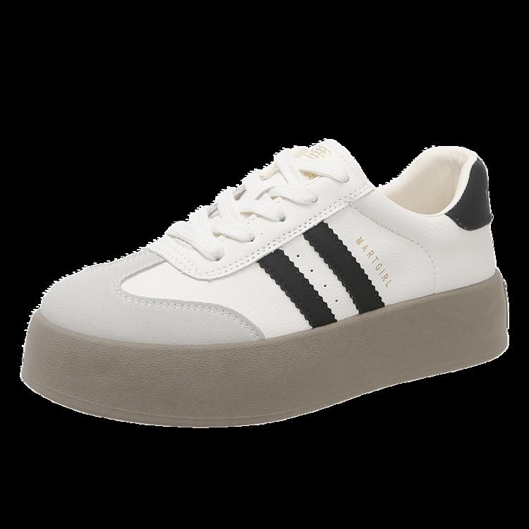 

Весна и осень толстая подошва De Training белые туфли женская обувь осень Hundred спортивная обувь для сноуборда 40