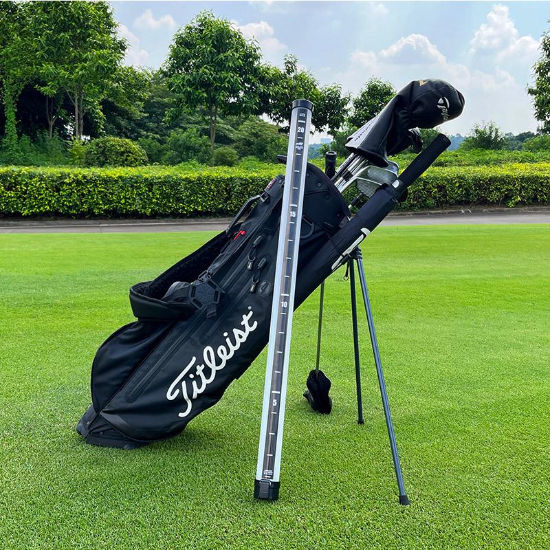 PLAYEAGLE Golf Ball Retriever with Scale, Holds 21 Balls, Custom Logo Option Available
