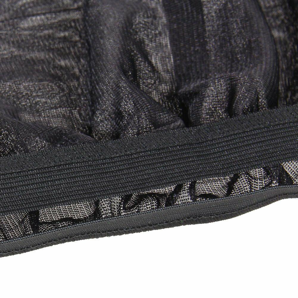 2pcs Car Rear Side Window Sun Visor Shade Mesh Cover Shield L Size UV Protector