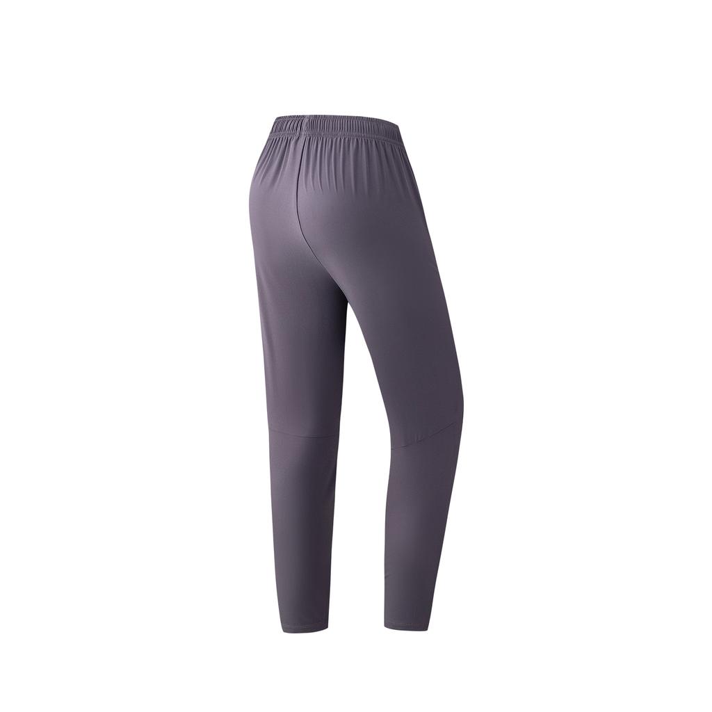 Anta Womens Woven Sports Pants Summer Casual Pants Women bottoms Dark-Purple 962625502-1