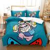 Cartoon Wario Ware Get It Together Bedding Set Duvet Cover Bed Set Quilt Cover Pillowcase Comforter king Queen Size Boys Adult