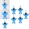 Adorable Sesame Street Cookie Monster Soft Plush Ornament Dolls For Kids Gifts