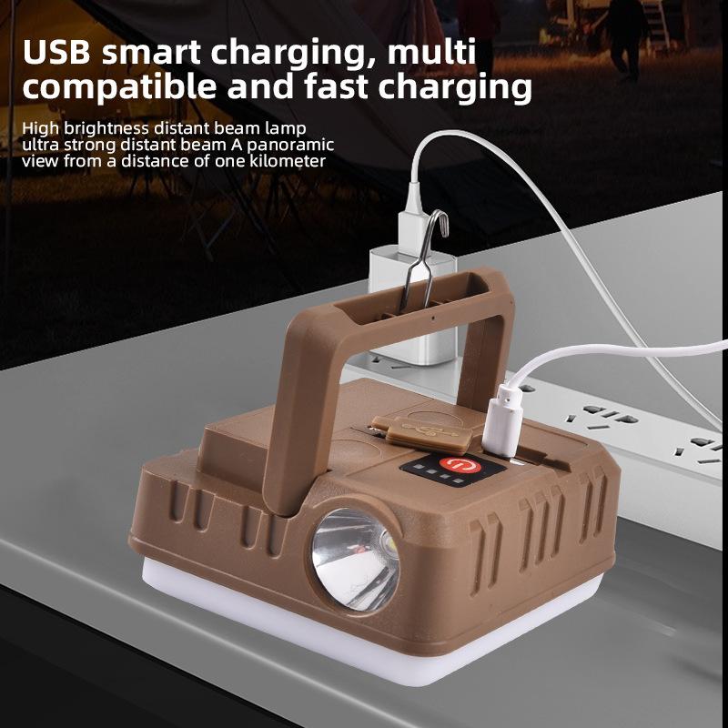 USB Rechargeable Bulb Outdoor LED Tent Light Blackout Emergency Camping Lights