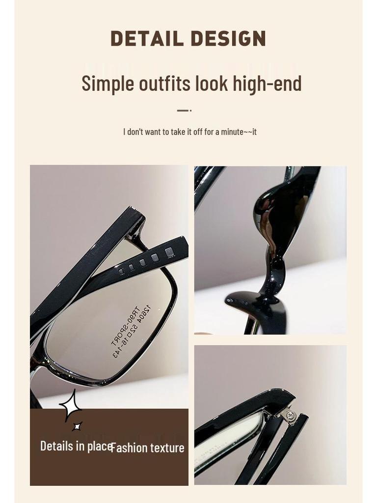 2024 Ultralight TR Classic Myopia Eyeglass Frame for Men & Women - Square Frame