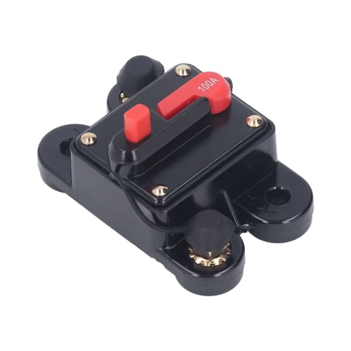 Circuit Breaker Switch, Widely Used, Easy Installation, Quick Response, Reusable, DC 12-48V (100A)