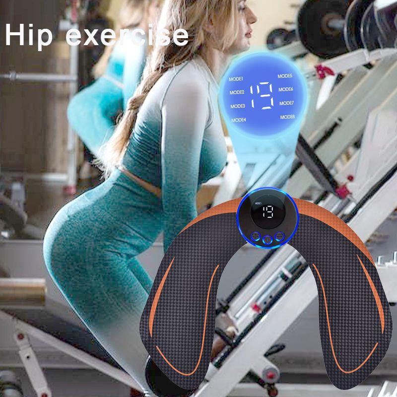 EMS Abdominal Muscle Stimulator Fitness ABS Training Patches Muscle Exercise Instrument Body Slimming Massager USB Charging