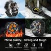 New Outdoor Military Smart Watch Men 1.53" AMOLED Screen IP68 Waterproof Compass Bluetooth Call Sports Bracelet