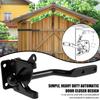 with Bolt Auto Gate Latch Multi-function Fence Hinge Latch  for Pasture Garden Fence Farm Gate