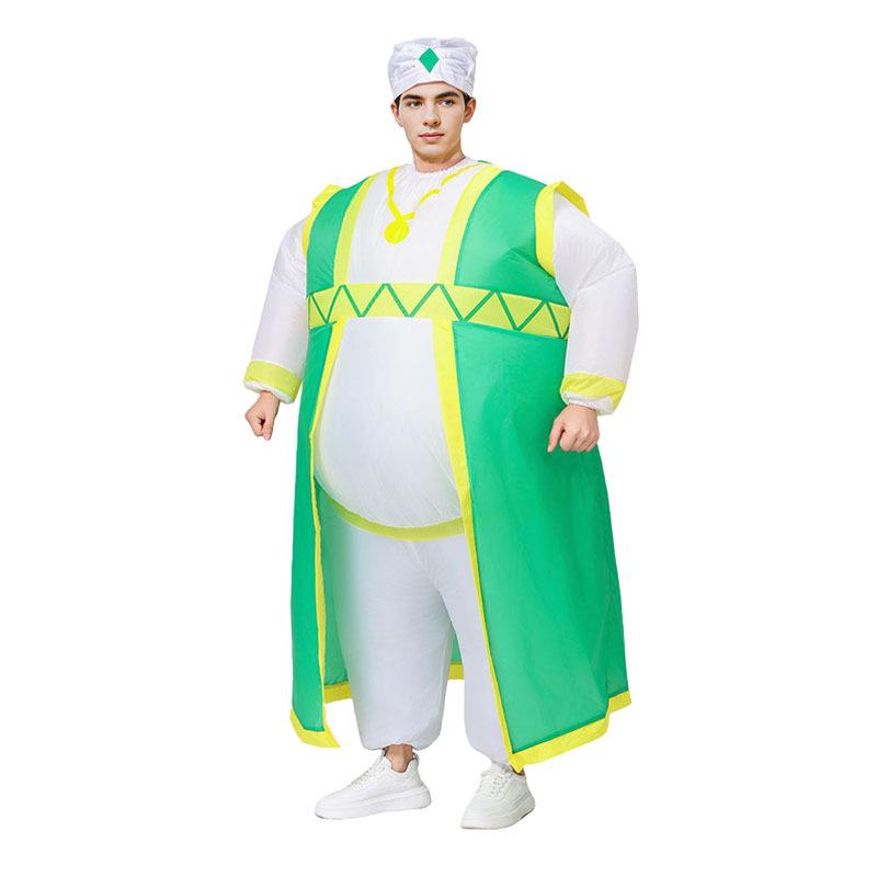 Adult Inflatable World Cup Football and Volleyball Costume - Funny Mascot for Parties and Events