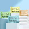 Disposable large size compressed bath towel thickened disposable travel hotel convenient face towel