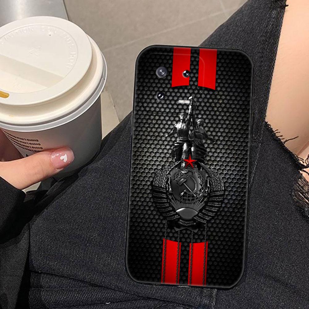 Russia Vintage Emblem Flag Cover Phone Case For Xiaomi 15 15T 14 14T 13 12T 11 11T POCO F8 F7 F6 F5 X7 X5 M6 M7 PRO Ultra Case