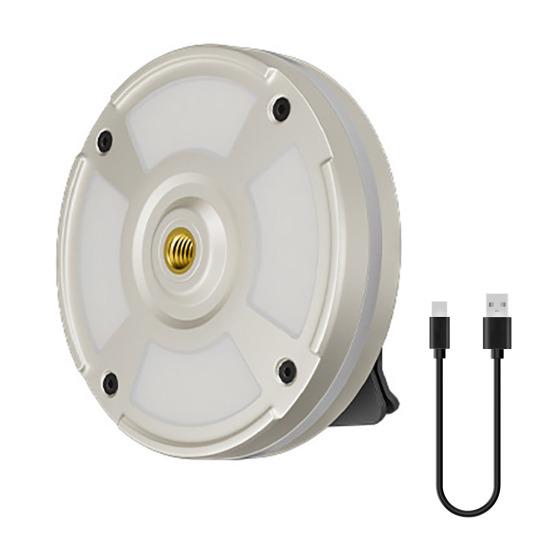 

Multi-functional Camping Light with Clip Modes Adjustable USB Rechargeable Portable Travel Outdoor Hiking Tent белый
