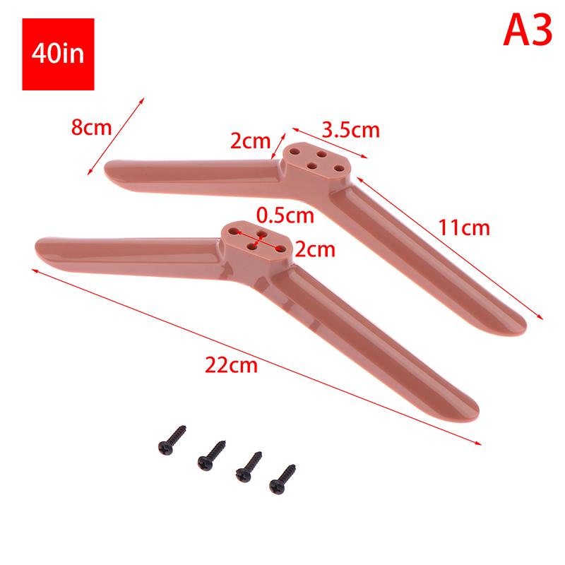 

1 Пара Підставок для Ніжок Телевізора 24 32 40 Дюймів Підставка для Телевізора для Заміни Ніжок Телевізора Ніжки Телевізора з Гвинтами Універсальні Підставки-П єдестали 40inch