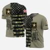 US T Shirt For Men All Over Printed Camouflage Graphic T-shirts Short Sleeve Tees Oversized Men Clothing Tops Outdoor Streetwear