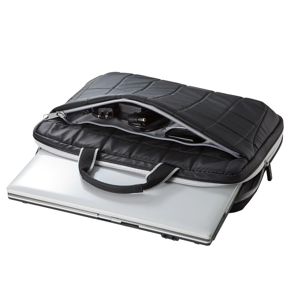 Sanwa Supply PC case with inch urethane Shock-absorbing (compatible 13.3 wide) Low-resilience BAG-P21BK2