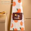 Edo Waterproof Kitchen Apron with Hand Wipe and Pocket