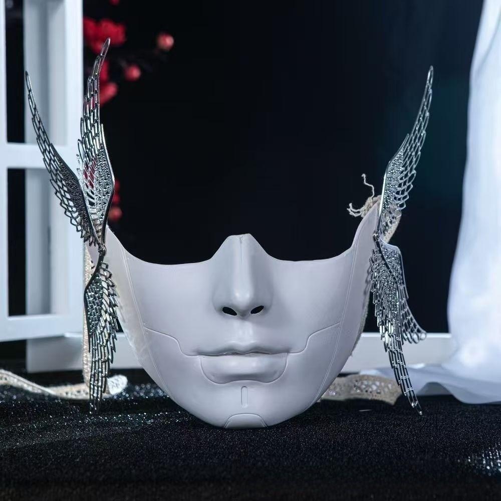 Z Maską Balową Cosplay Skrzydło Plastikowy Materiał Maska Karnawałowa Przebranie Akcesorium do Kostiumu