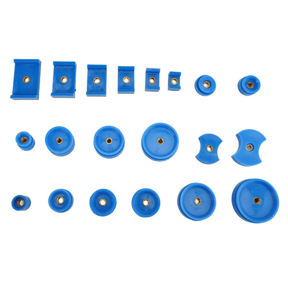 20Pcs Plastic Dies Watch Press Dies Kit Blue Color Watch Case Press Dies  Watch Repair