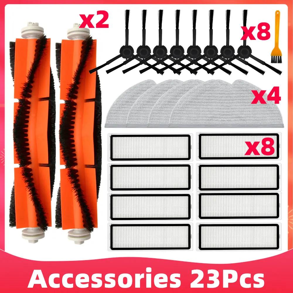 For Xiaomi MiJia 1c/stytj01zhm T1 Dreame F9 Robot Vacuum Cleaner HEPA Filter Main Side Brush Mop Cloth Spare Part Accessories