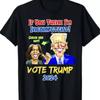 100% Cotton TOPS UNISEX TEES MENS WOMENS Trump 2024 Anti Harris If You Think I'm Incompetent Biden T-Shirt -funny