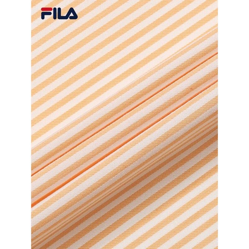 FILA Women's Striped Woven Long Sleeve Shirt