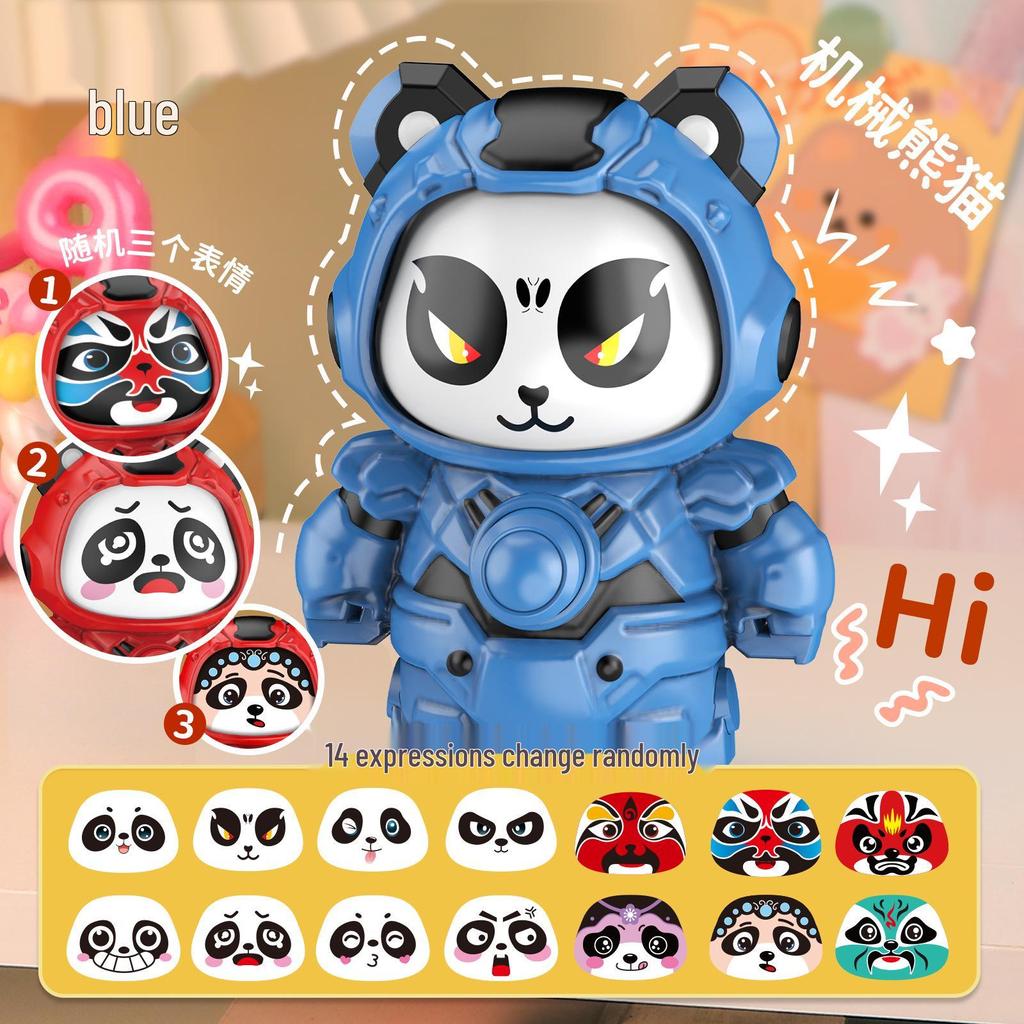 Sichuan Opera Panda Face-Changing Plush Toy Souvenir