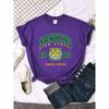 Hawkins High School 1983 Bedrucktes Damen T-Shirt Neue Harajuku T-Shirts Street Fashion Streetwear Lässig Rundhals Kleidung