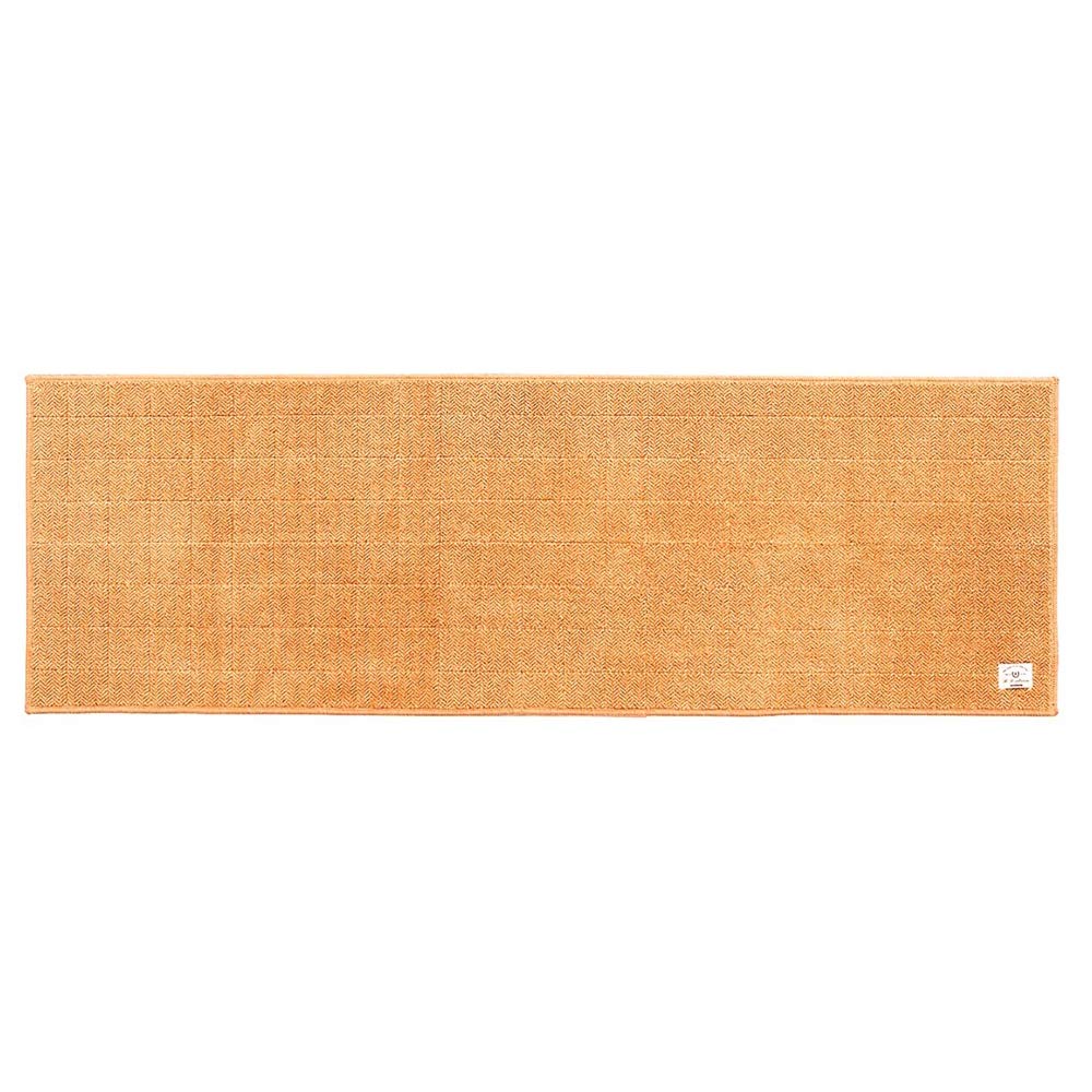 Senko Herringbone N Kitchen 50 x Antibacterial and Compatible with Underfloor Made in Product Number 36190 B.B.collection Mat, 150cm, Beige, Approx.