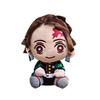 20cm Hot Japan  Plush Dolls Lovely Anime Kimetsu No Yaiba Kamado Tanjirou Nezuko Zenitsu Kyoujurou Toys Friend Gifts