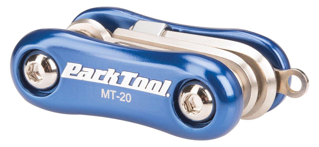 

PARKTOOL Мультитул Размер: Шестигранный ключ (3458мм)Ключ типа Torx (Т25)± комбо драйверАдаптер для баллона с CO2Кольцо для ключей MT-20