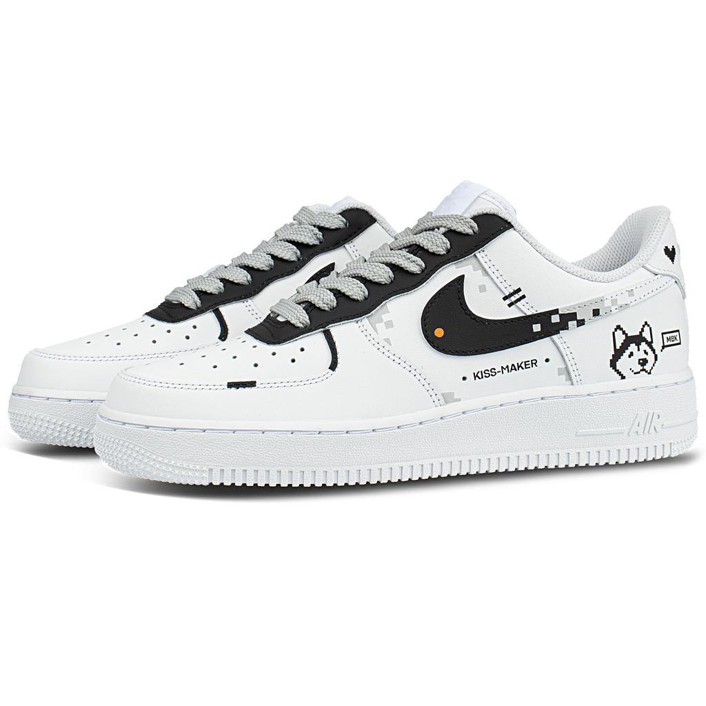 Nike Air Force 1 Cushioning Low Top Skateboard Shoes Unisex White CW2288-111(Team845-Box)