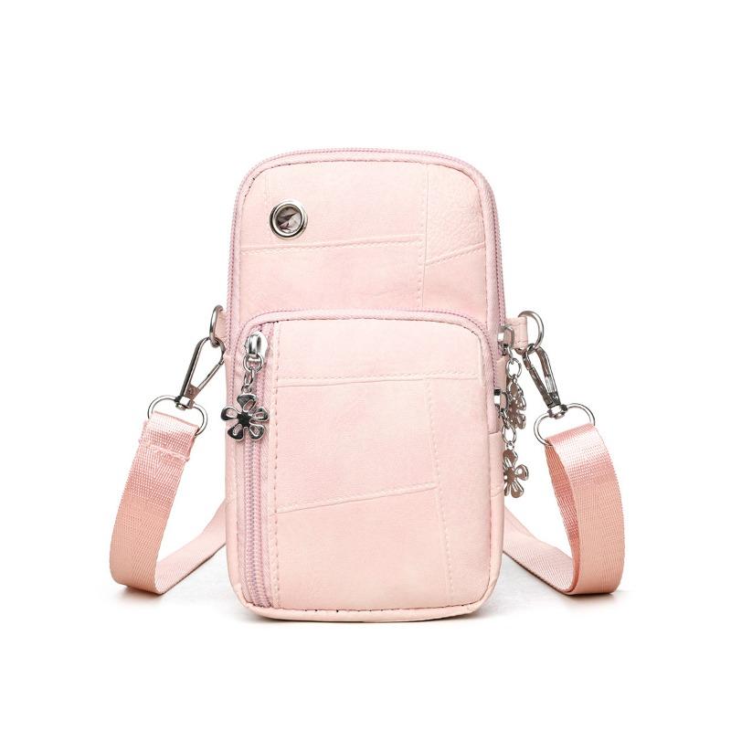 Nowa Koreańska Torebka na Telefon Modna Minimalistyczna Wszechstronna Mini Mała Torebka Etui na Telefon Pionowy Portfelik na Nadgarstek na Monety