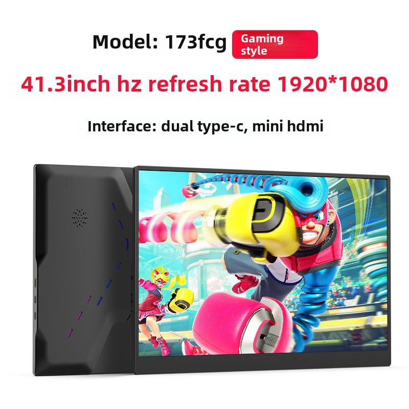 15.6-Inch HD Portable Type-C Display for Phone and Laptop Screen Extension