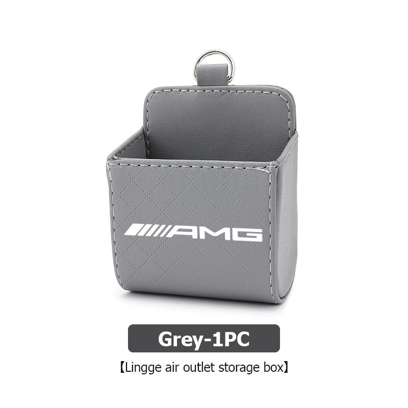 WLX4 For Mercedes Benz Car Storage Bag Air Vent Dashboard Tidy Hanging Organizer Box CLK GLC W212 C200 C300 W203 W204 W205 W169 W176