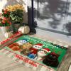 1Pcs Anti Fatigue Kitchen Rugs, Christmas Cat Print Waterproof Non-Slip Thick Cushioned Kitchen Mat Heavy Duty Comfort Standing Mat for Kitchen