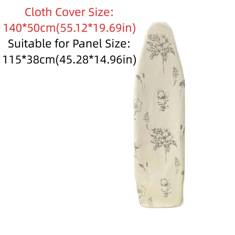 1pcs with Elastic Edge Ironing Board Cloth 140*50cm Ironing Board Cover Pad  For Ironing Table