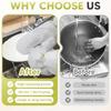 17x33cm Steel Wire Dishwashing Gloves Heavy-Duty Kitchen Washing Dishes Cleaning Gloves for Pot Scrubbing Tile Counter Wall 2pcs