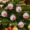 3D Wooden Musical Christmas Tree Ornament & Magnetic Refrigerator Sticker