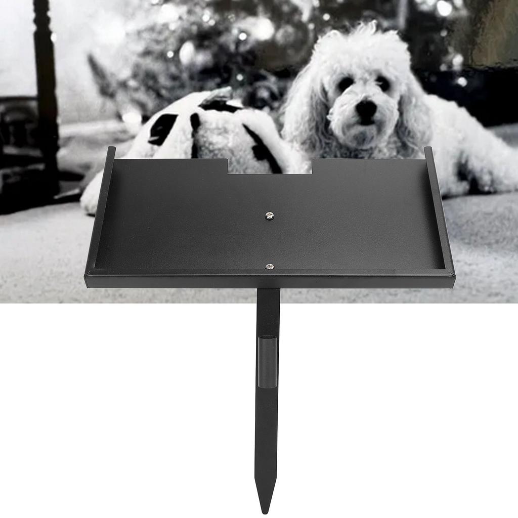 Memorial Marker Stand Metal Grave Marker Stand Memorial Plaque Stand for Tombstone Marking