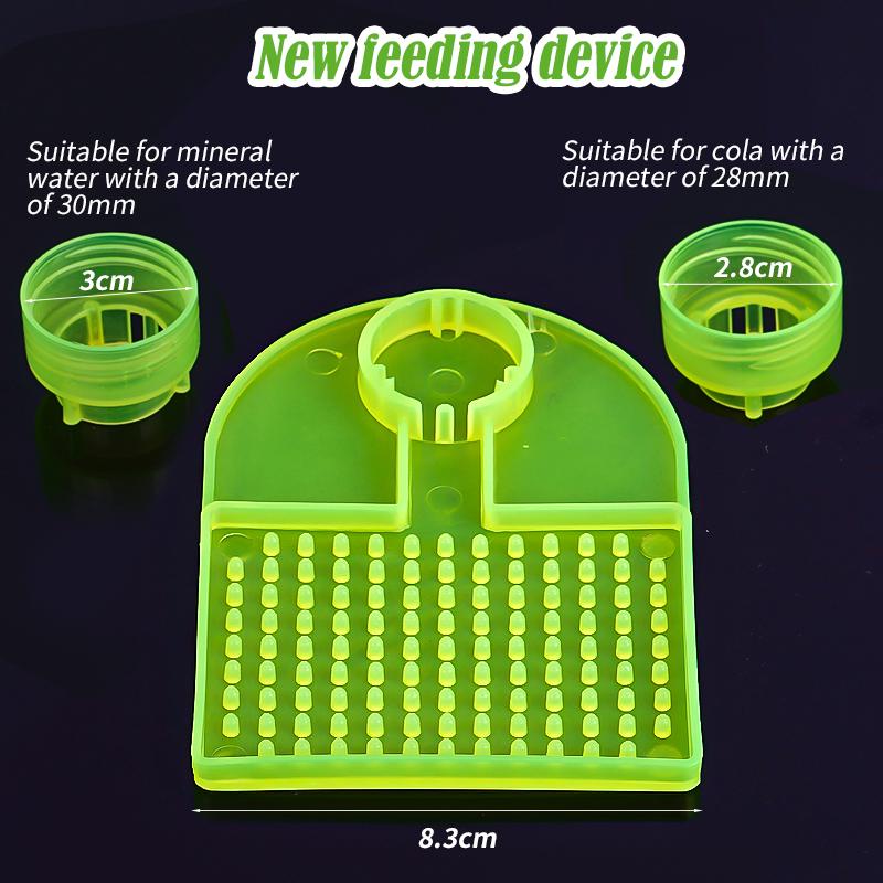 1/2/4pcs Bees Water Feeder Entrance In Beehive Feeding Internal Mineral Bottle Adaptor Anti Drowning Beekeeping Supplies