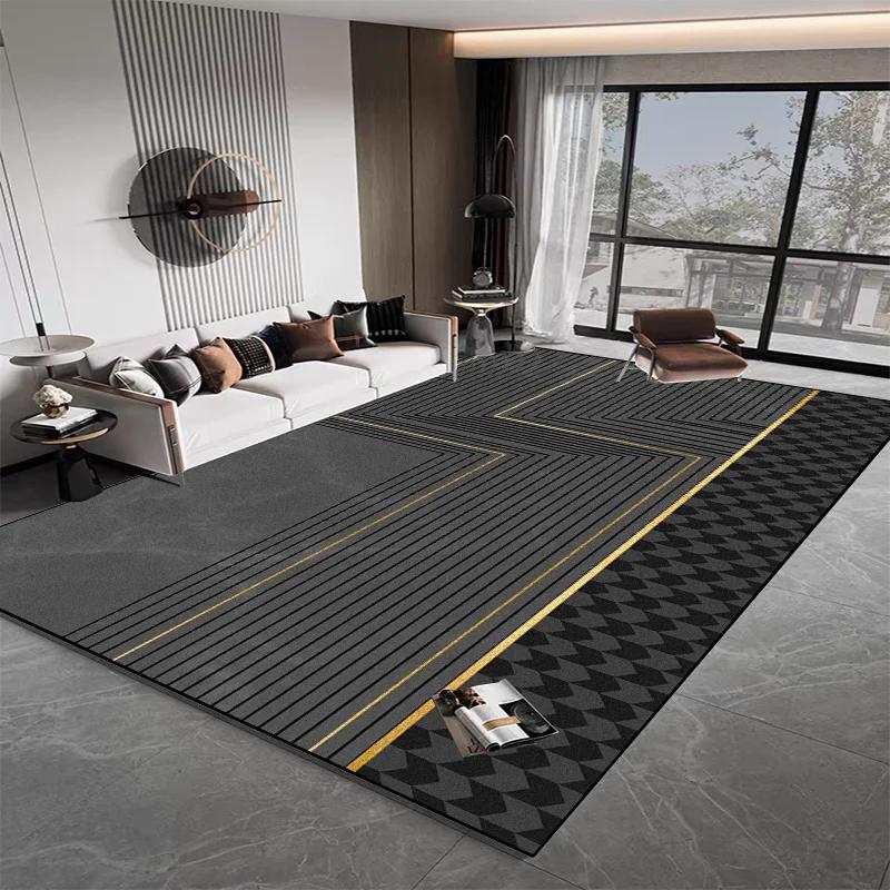 Light Luxury Carpet for Living Room Home Decoration Coffee Table Large Area Rugs Bedroom Non-slip Floor Mat Entrance Doormat