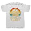 Summer Style Newfoundland Dog Dad TShirt Men Cotton Streetwear Short Sleeve Round Neck Hip Hop T Shirt Tshirt Camiseta