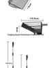 Stainless Steel Cat Litter and Chicken Coop Cleaning Scoop Shovel
