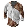 Men's Long Sleeve Graphic And Embroidered Fashion T-Shirt  Spring And  Long Sleeve Printed Pullover Sweatshirt