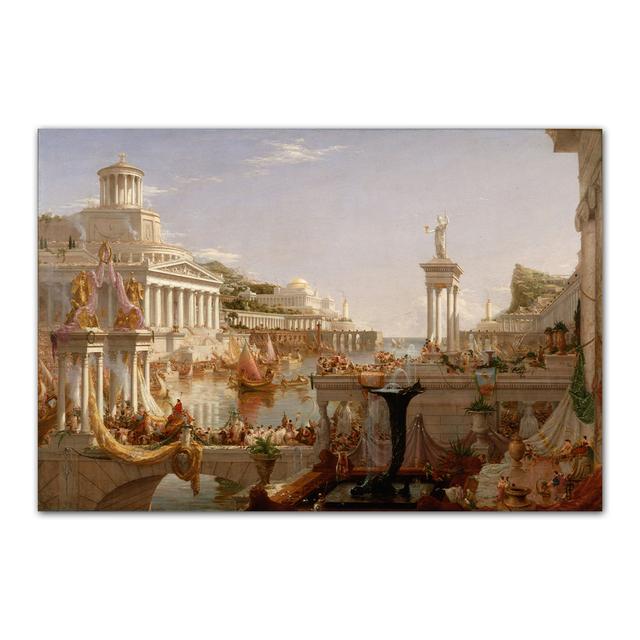 

Знаменитая картина на холсте «Завершение империи» Томаса Коула, настенные художественные картины для гостиной, плакат и принты, домашний декор 21*30cm