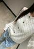 Trendy Knit Nan You Ou Rhombus Hollow Raglan Sleeve Cardigan - New Autumn Collection
