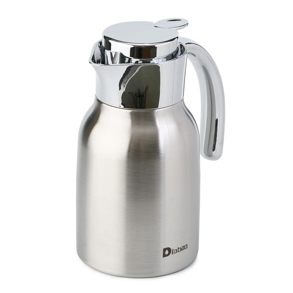 Diobao Coffee Thermal Tabletop Thermos Double Vacuum Insulated Tabletop Tabletop Stainless Cold Heat For Home Easy To Open and Labor Hard To Water