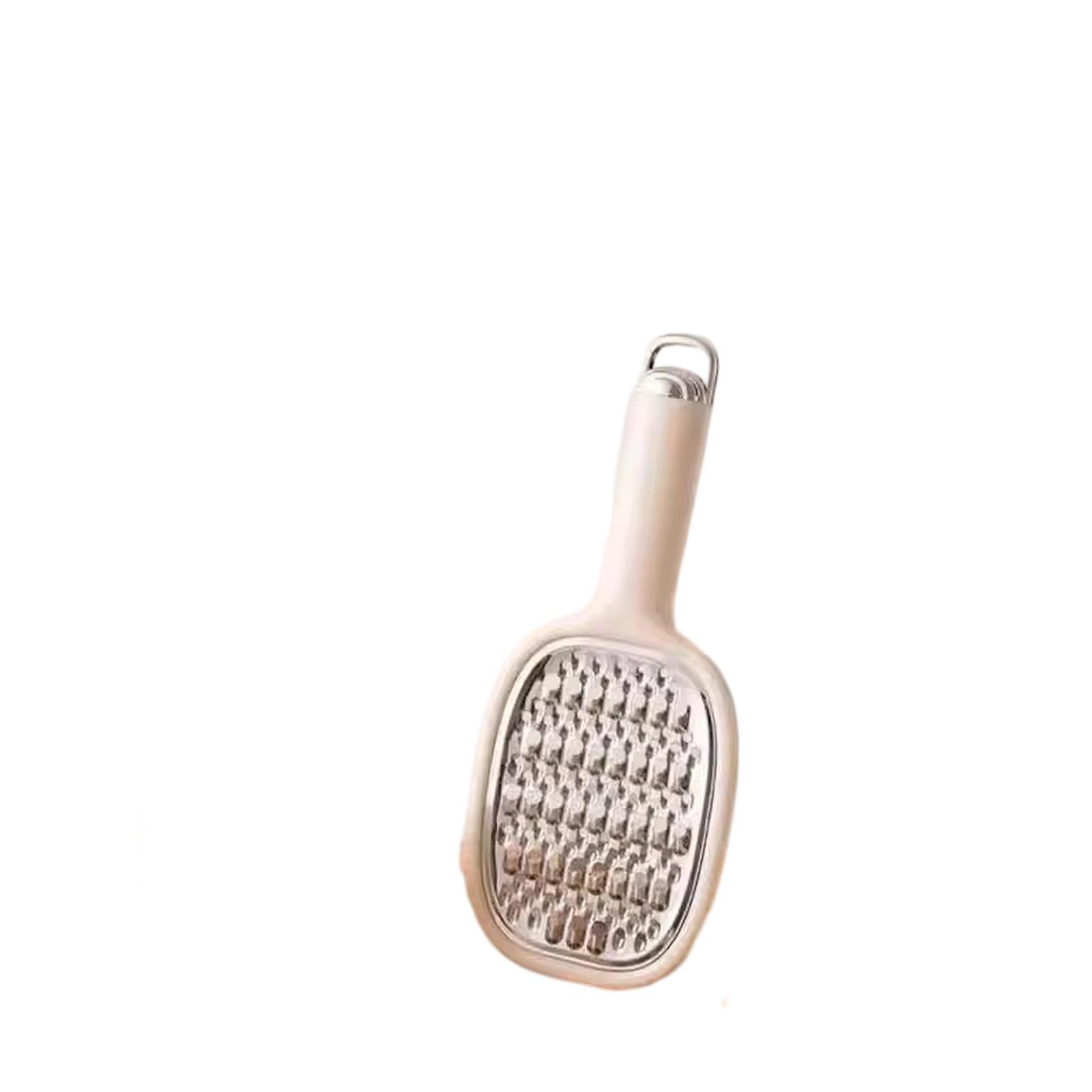 

Multifunctional Vegetable Slicer Potato Grater Kitchen Tool for Cutting Slices Strips and Flowers with Stainless Steel Blades and Safety Handle one size бежевий